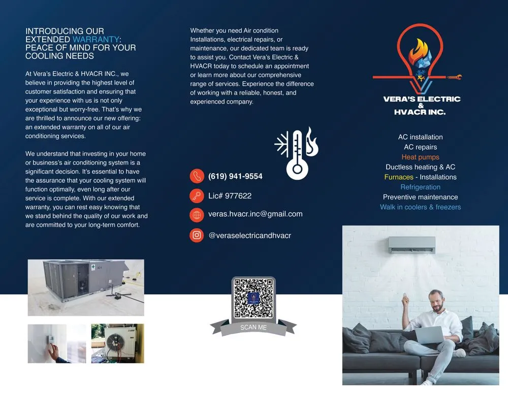 Slide of Veras Electric & HVACR