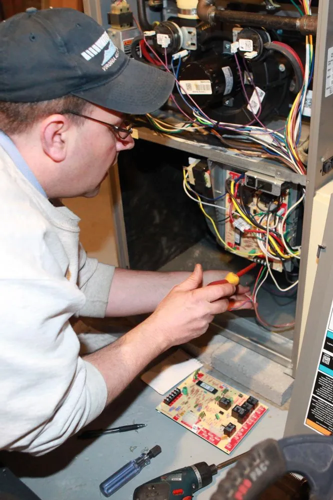 Slide of Verne & Ellsworth Hann