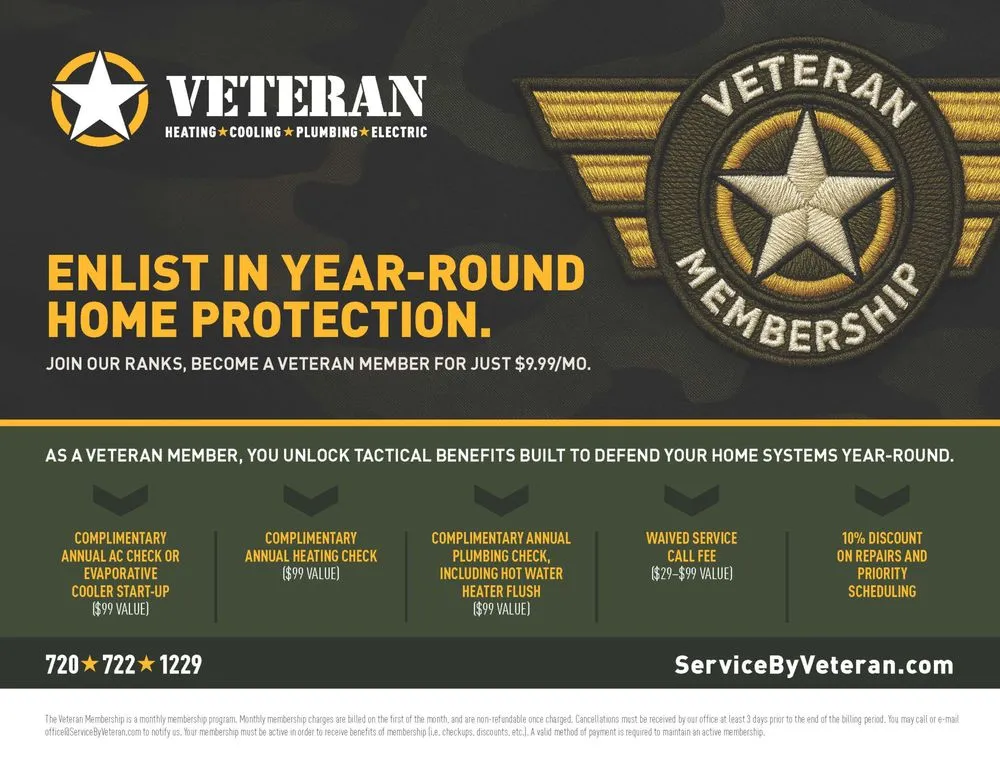 Slide of Veteran Heating, Cooling, Plumbing & Electric