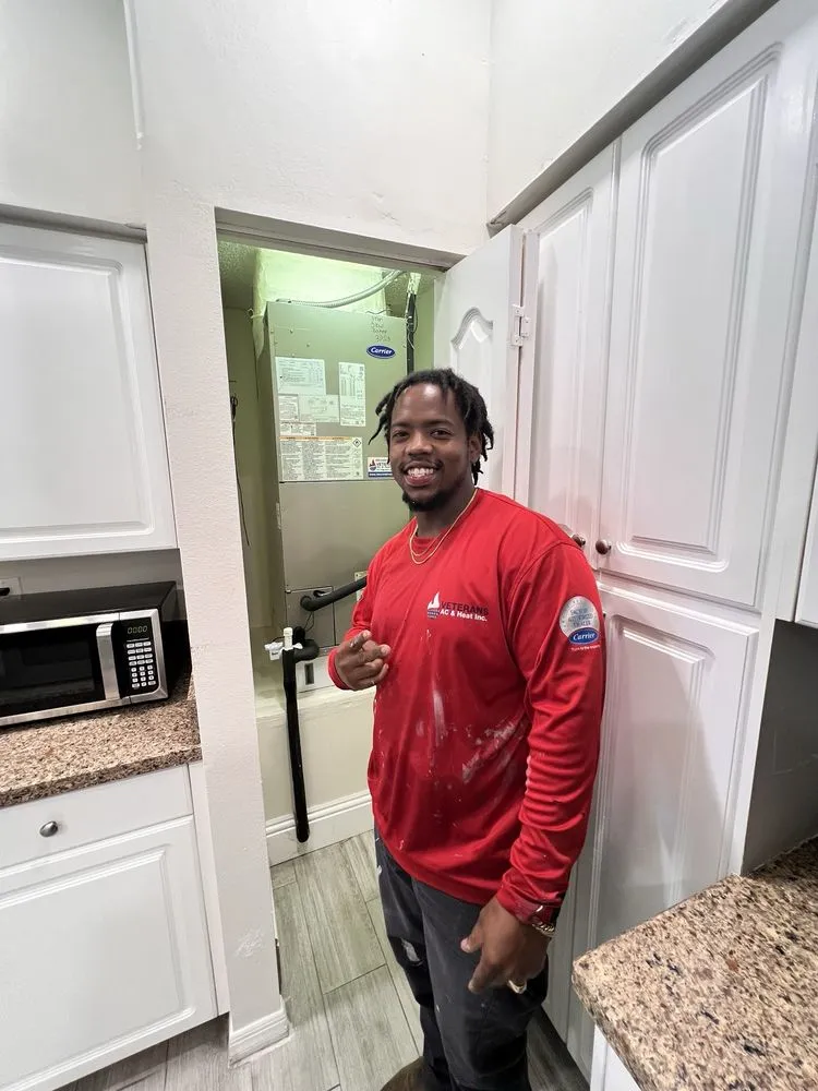 Slide of Veterans AC & Heat