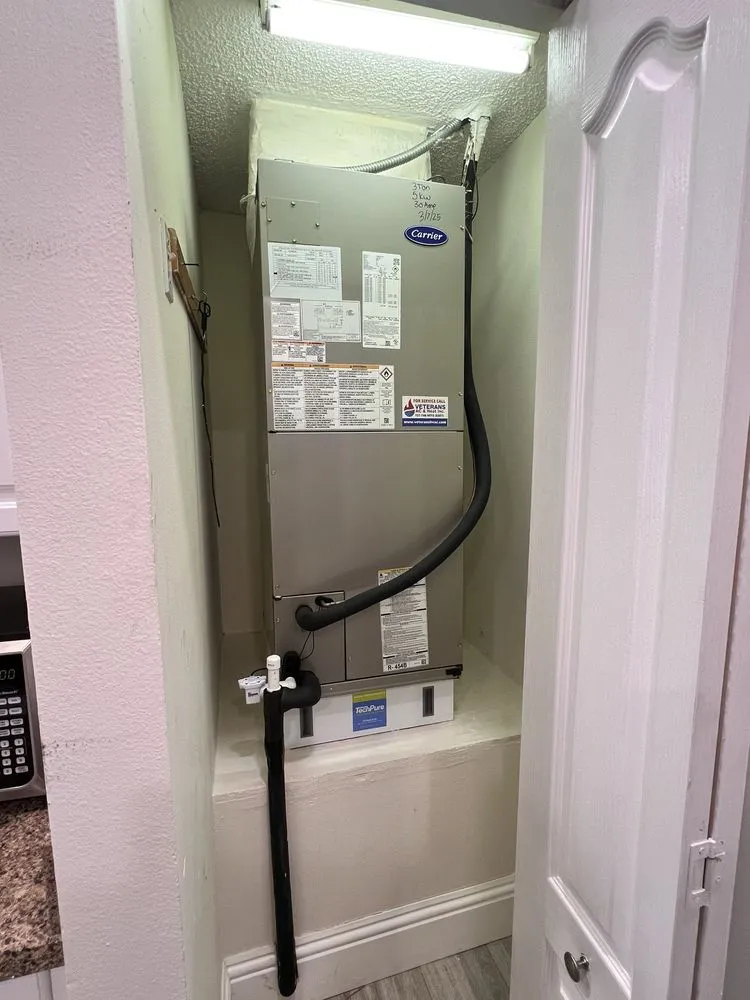 Slide of Veterans AC & Heat