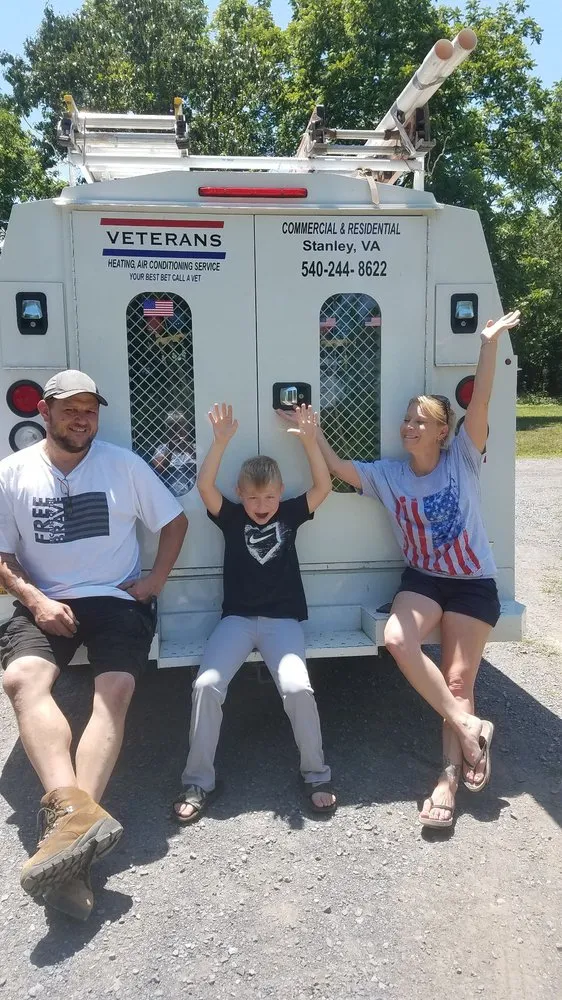 Slide of Veterans Heating and Air