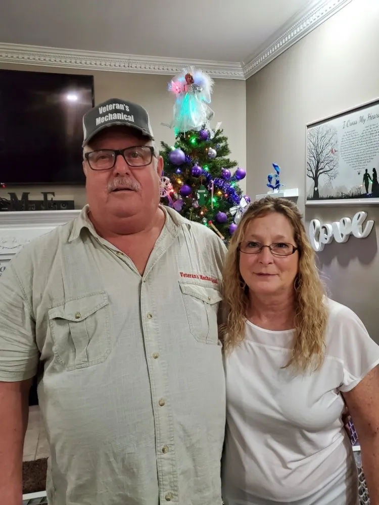 Slide of Veteran's Mechanical