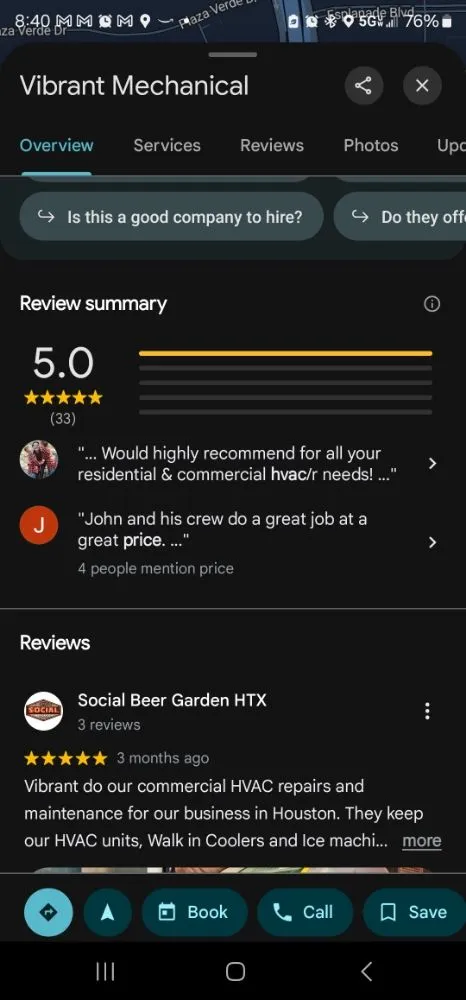 Slide of Vibrant Mechanical