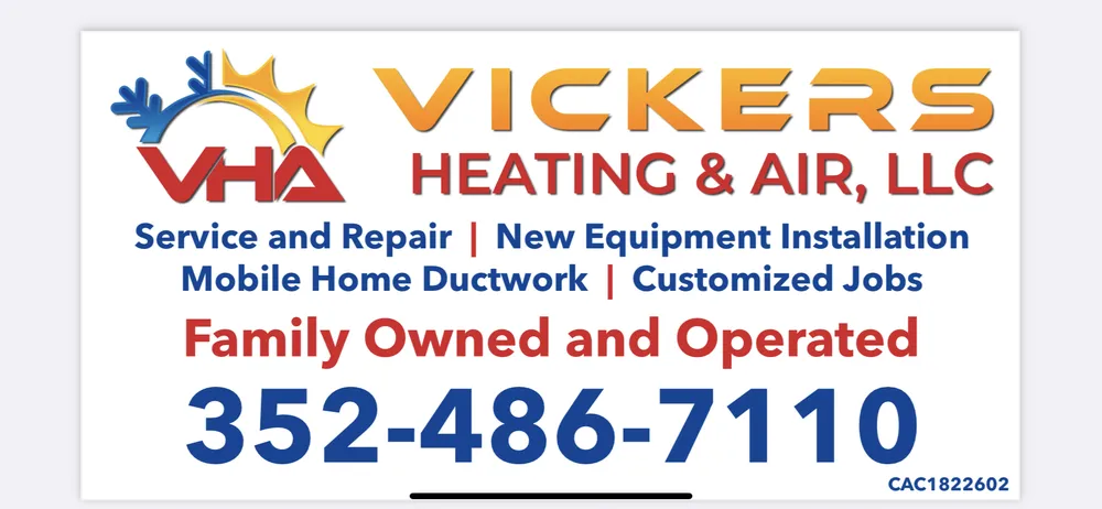 Slide of Vickers Heating & Air