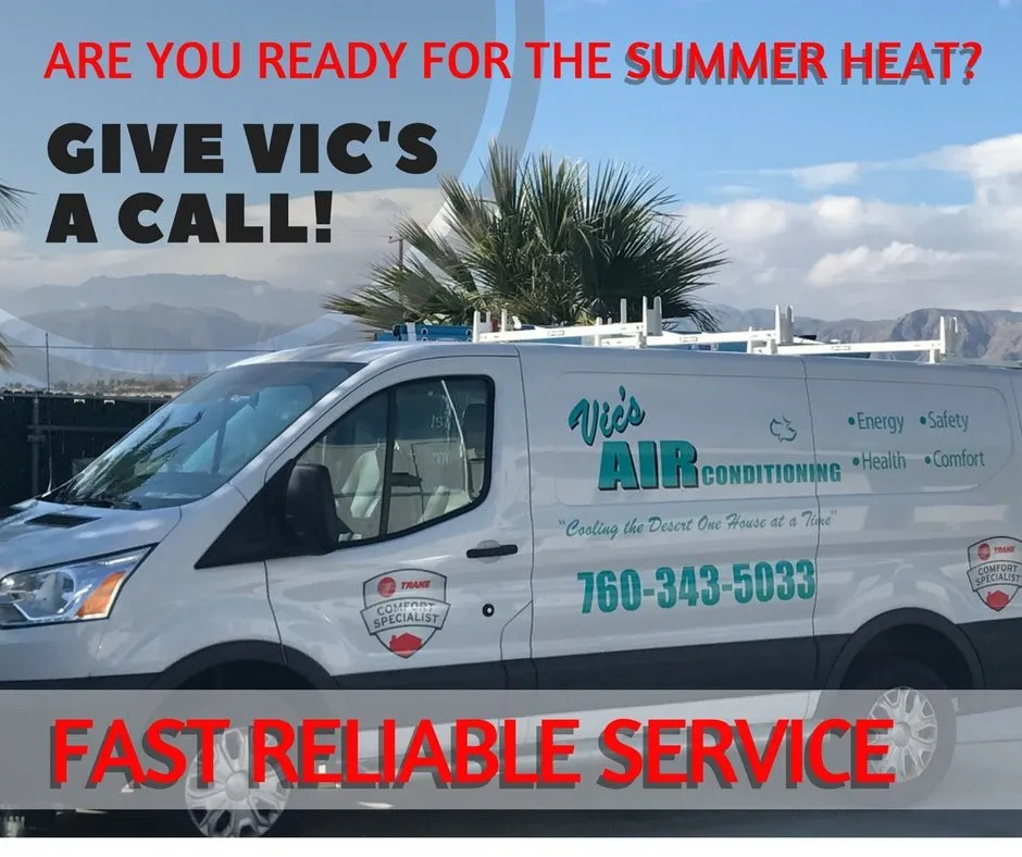 Slide of Vic's Air Conditioning