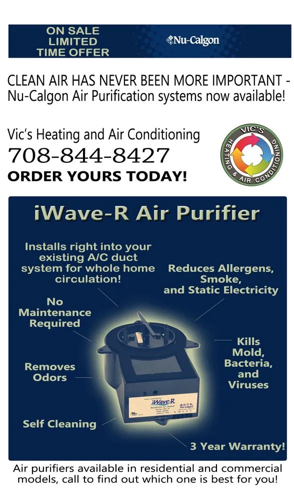 Slide of Vic's Heating and Air Conditioning