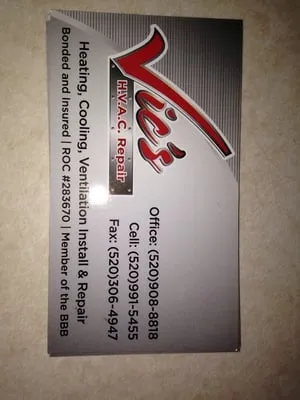 Vic's HVAC Repair Logo