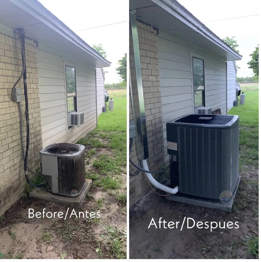 Slide of Victor Trevino A/C and Heating