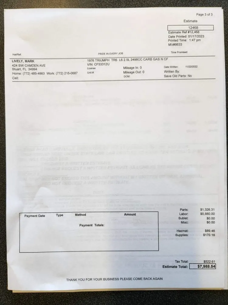 Slide of Victory Lane Euro-Car