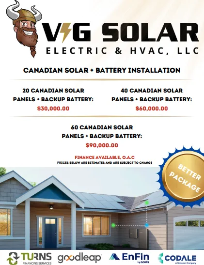 Slide of VIG Solar Electric & HVAC