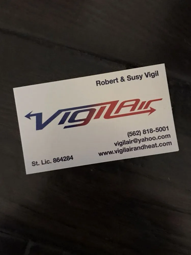 Slide of VigilAir Heating and Cooling