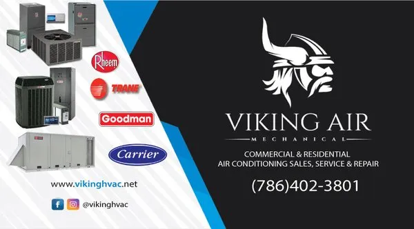 Viking Air Mechanical Logo