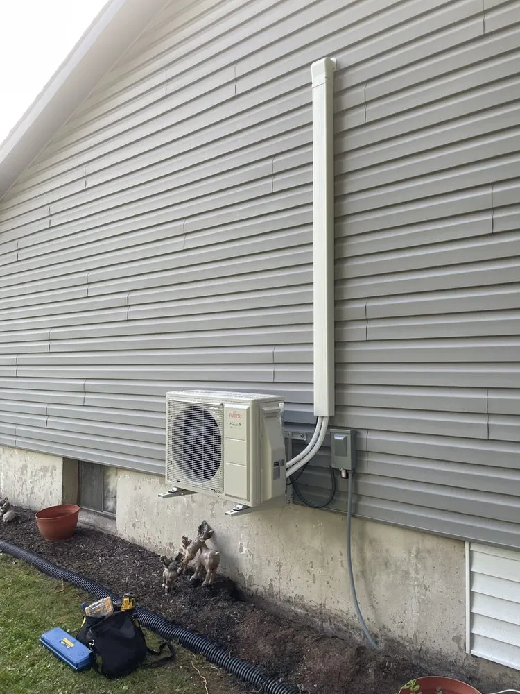 Slide of Village Heating and Cooling