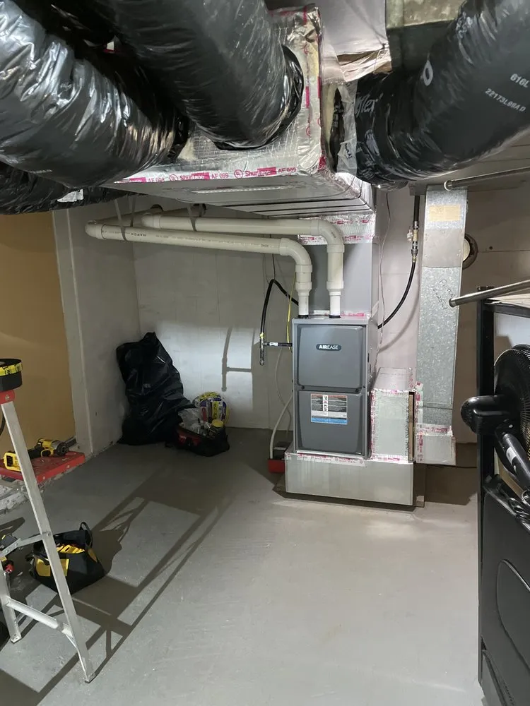 Slide of Village Heating and Cooling