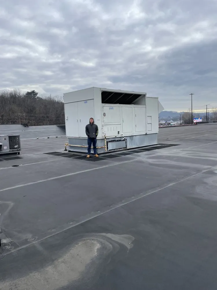 Slide of Village Heating and Cooling