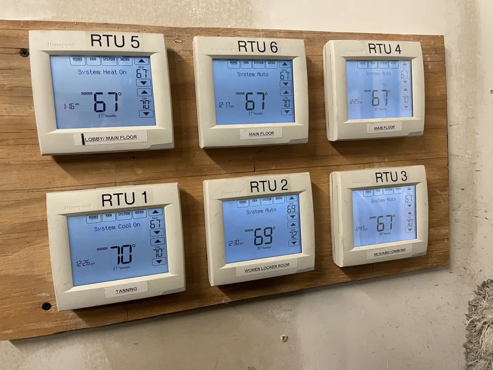 Slide of Village Heating and Cooling
