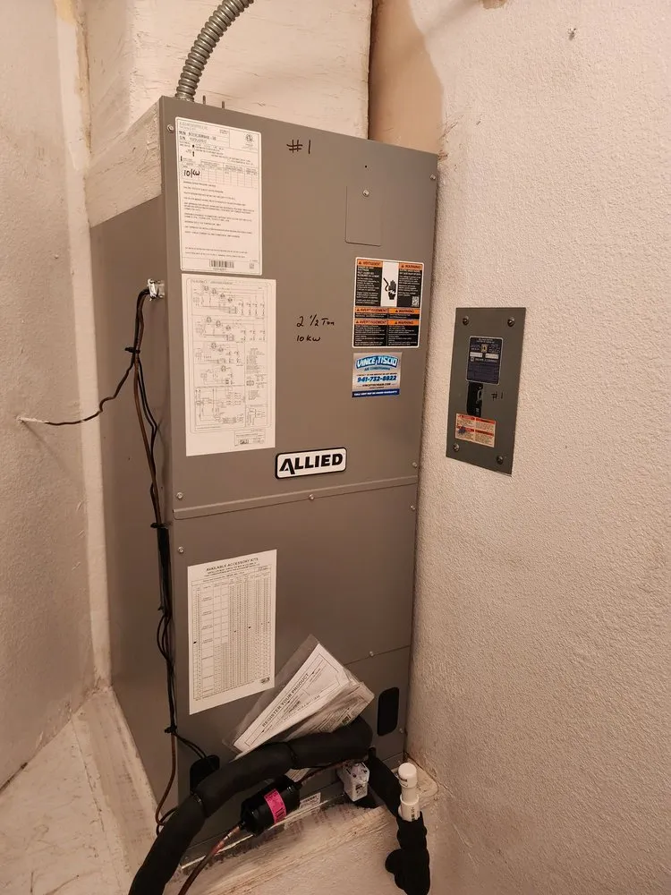 Slide of Vince Tiscio Air Conditioning