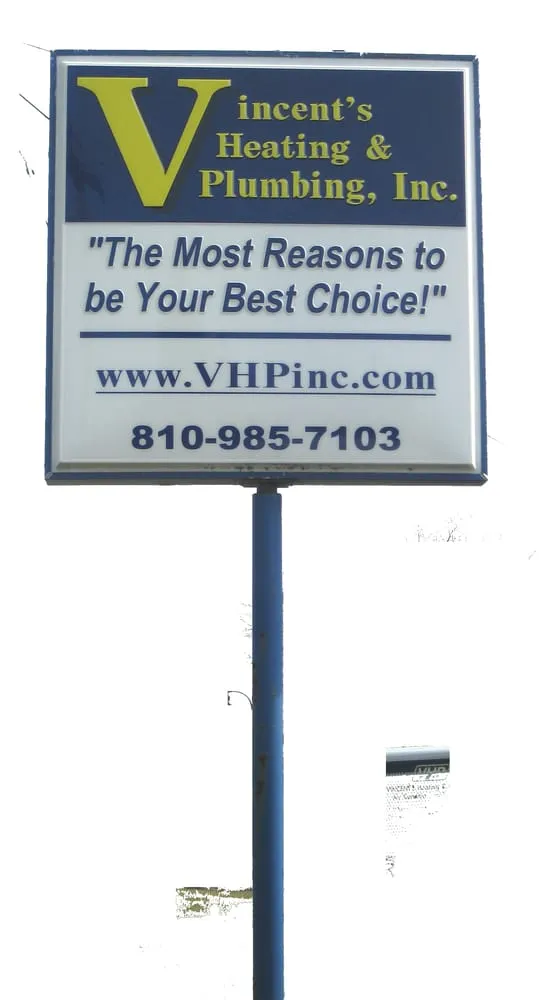 Slide of Vincent's Heating & Plumbing