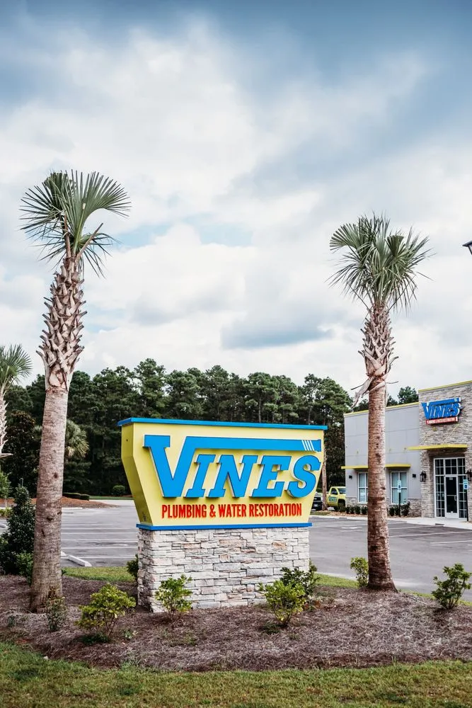 Slide of Vines Restoration Plumbing HVAC