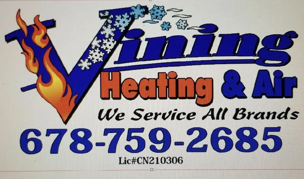Slide of Vining Heating & Air