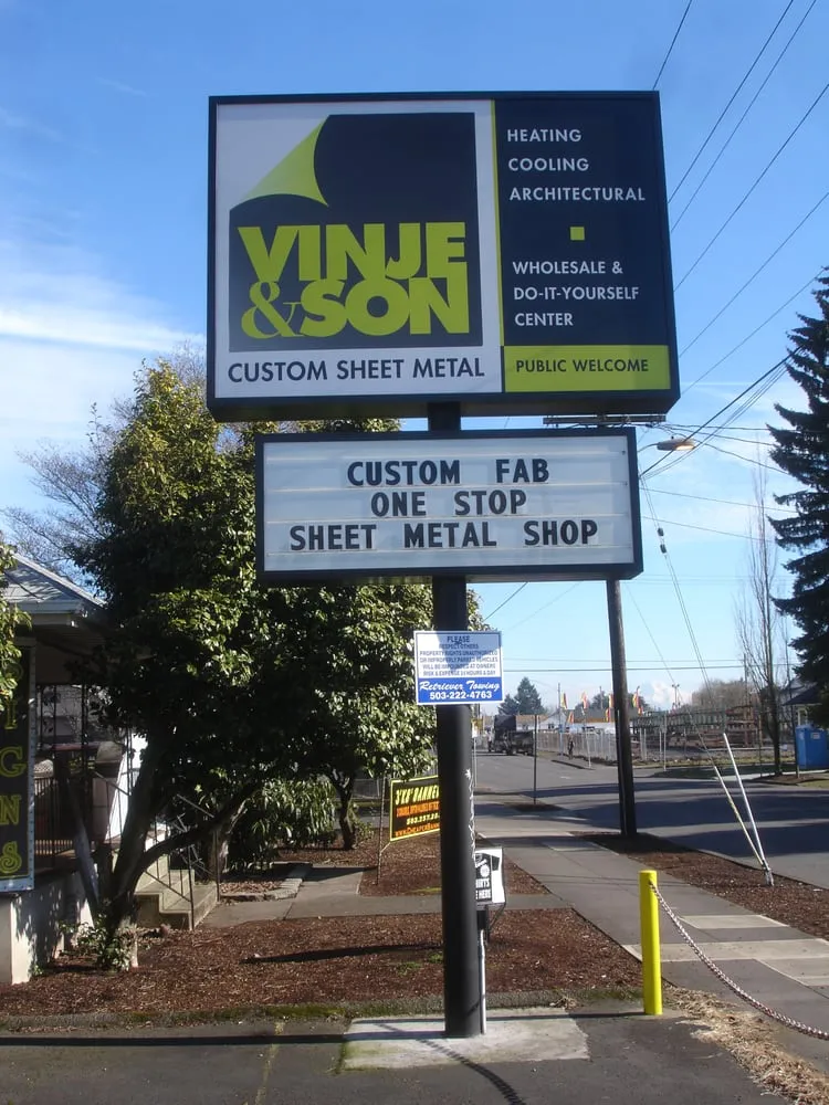 Slide of Vinje & Son