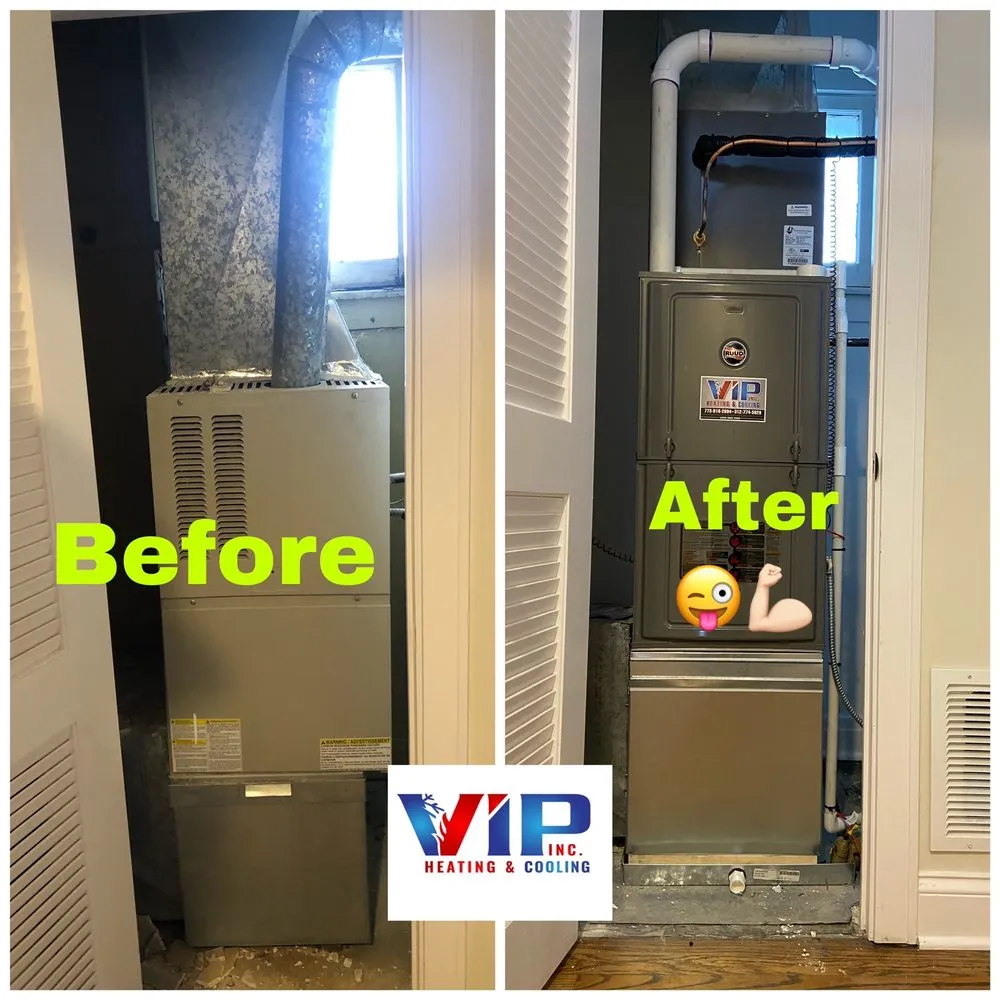 Slide of VIP Heating & Cooling