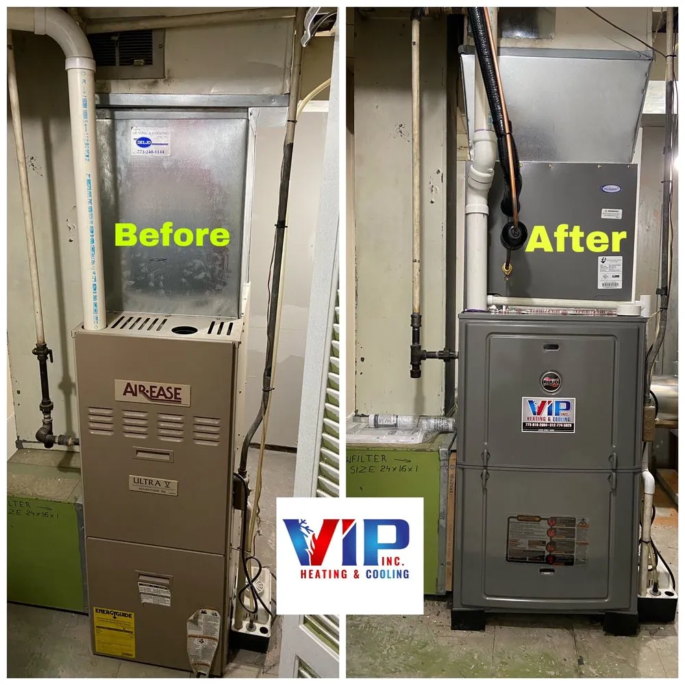 Slide of VIP Heating & Cooling