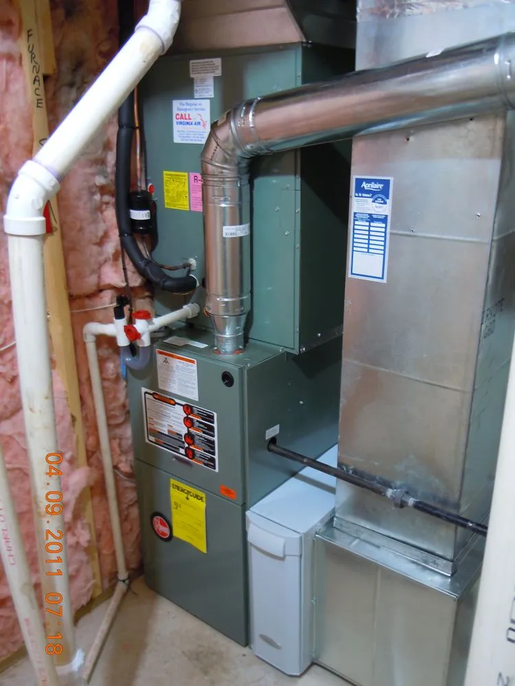 Slide of Virginia Air Heating and Cooling