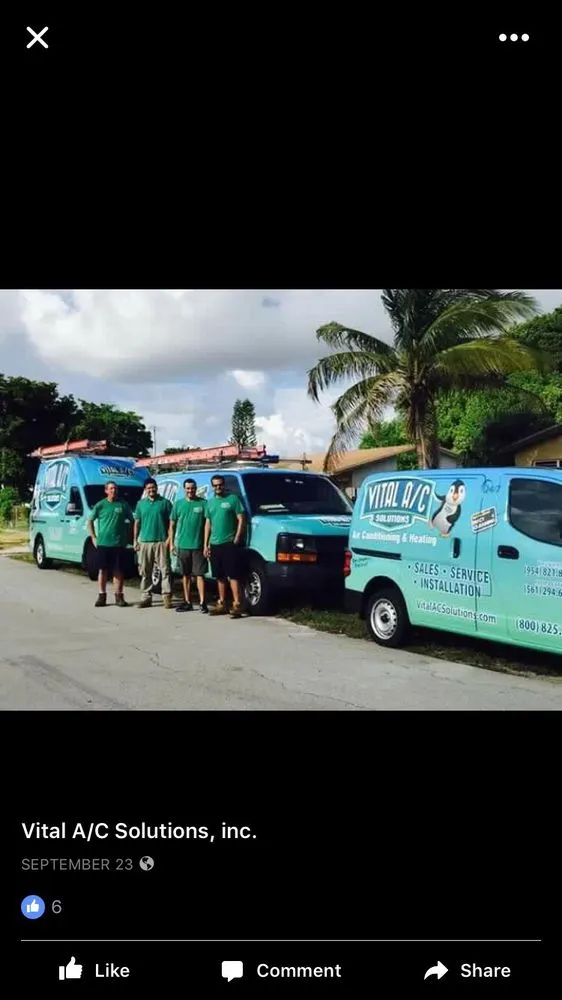 Slide of Vital A/C Solutions