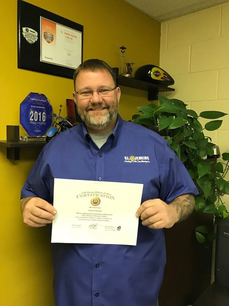 Certified AC installation experts serving Spotsylvania, VA - VL Jenkins Heating & Air Conditioning