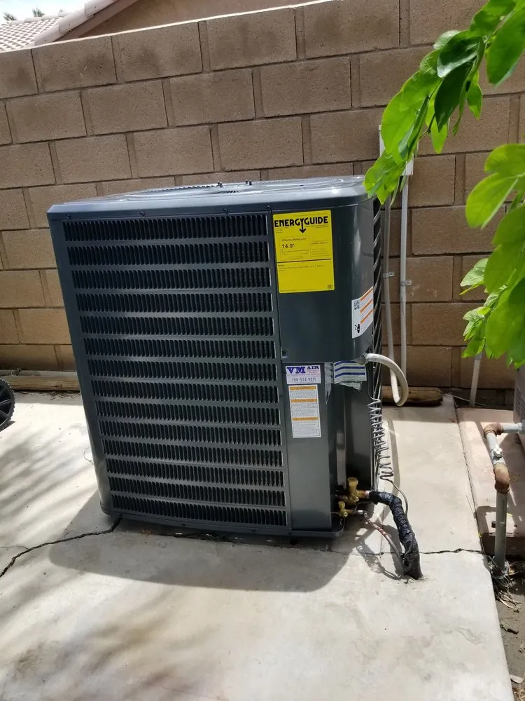 Slide of VM Air Mechanical Services