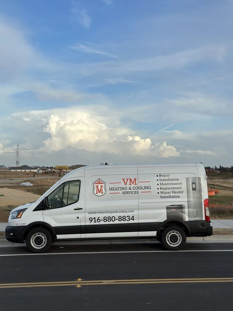 Slide of VM Heating & Cooling Services