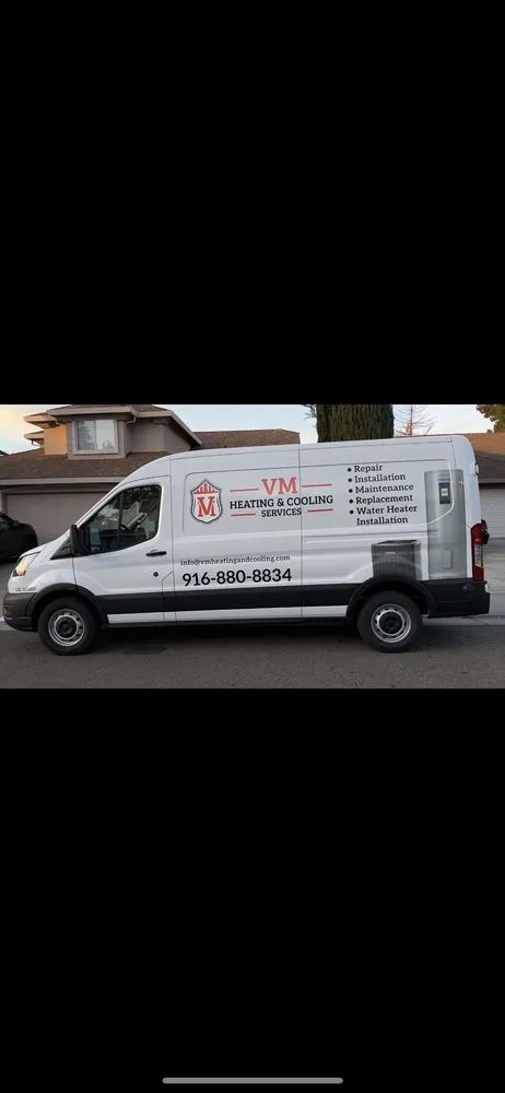 Slide of VM Heating & Cooling Services