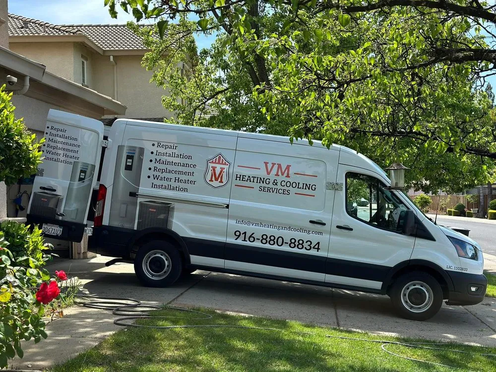 Slide of VM Heating & Cooling Services