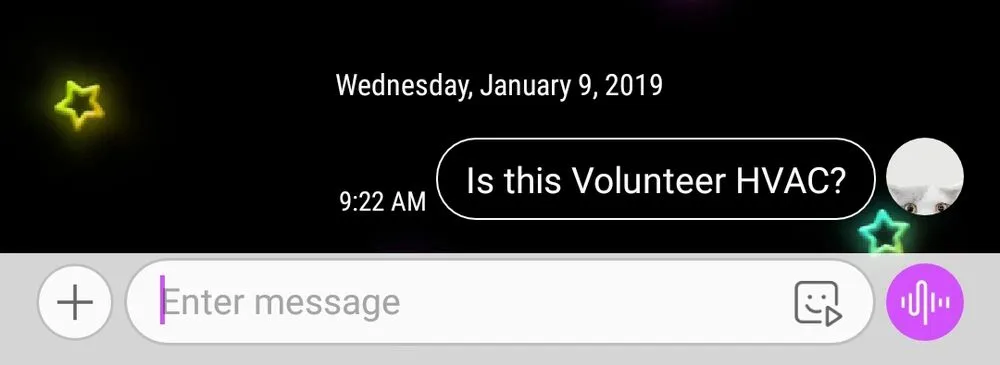 Slide of Volunteer HVAC