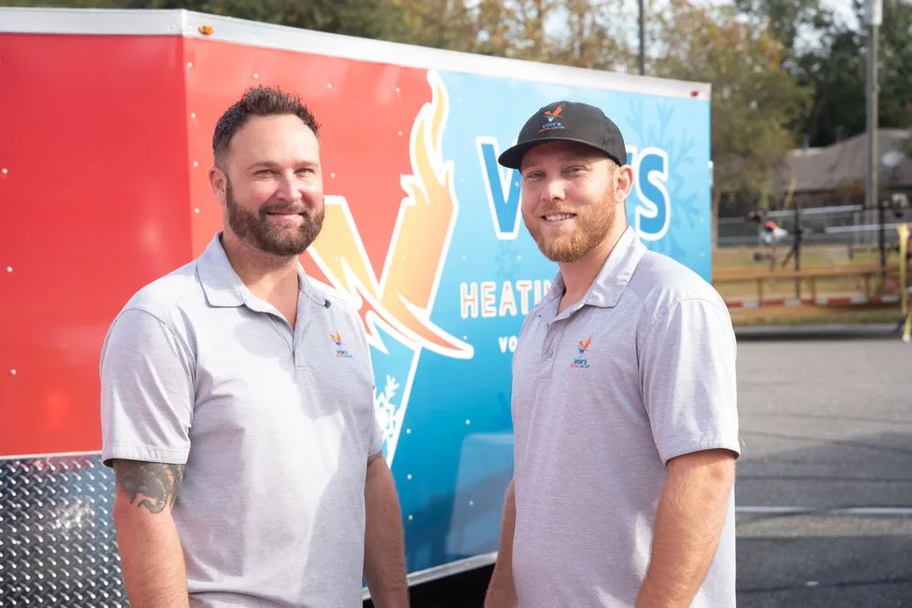 Slide of Von's Heating and Air