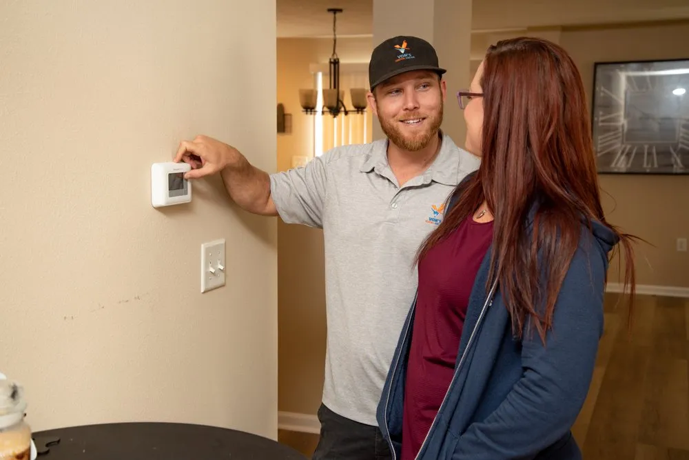 Slide of Von's Heating and Air