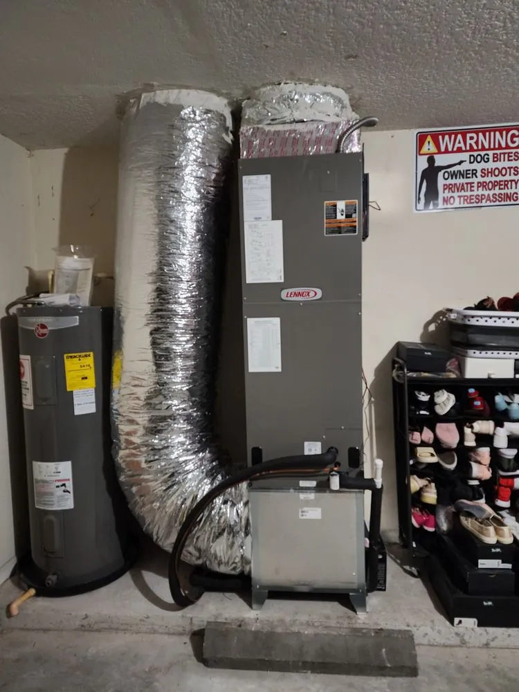 Slide of Von's Heating and Air