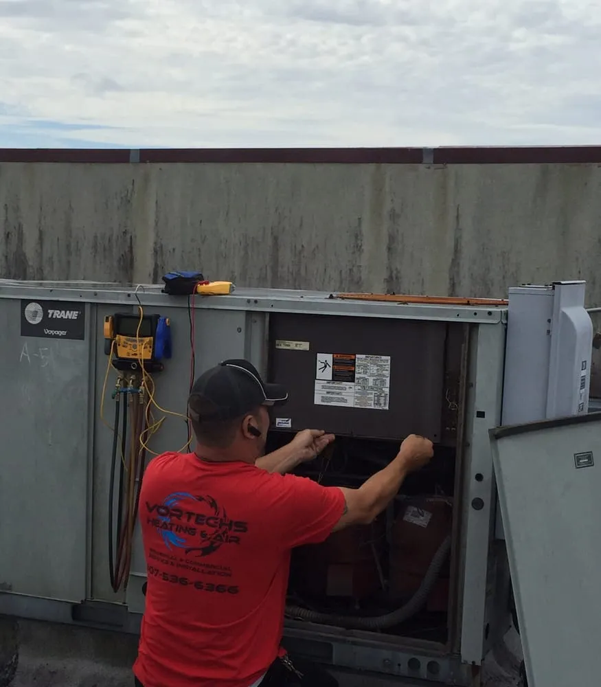 Slide of Vortechs Heating & Air