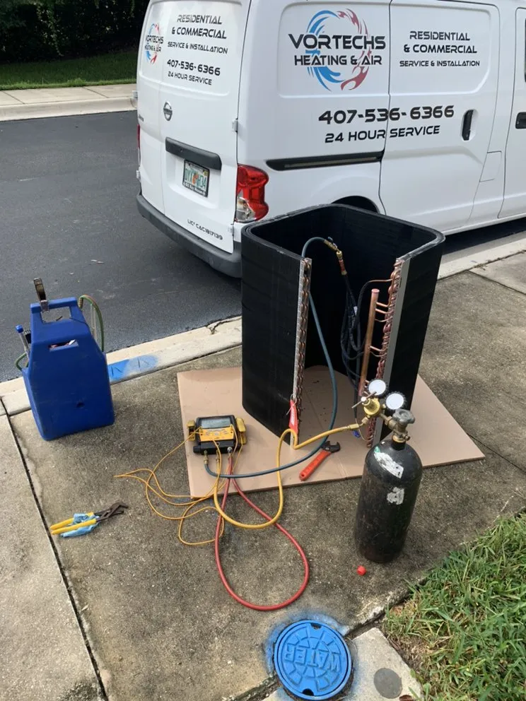 Slide of Vortechs Heating & Air