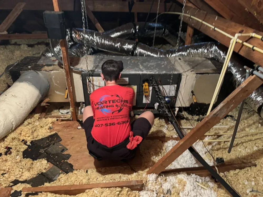 Slide of Vortechs Heating & Air