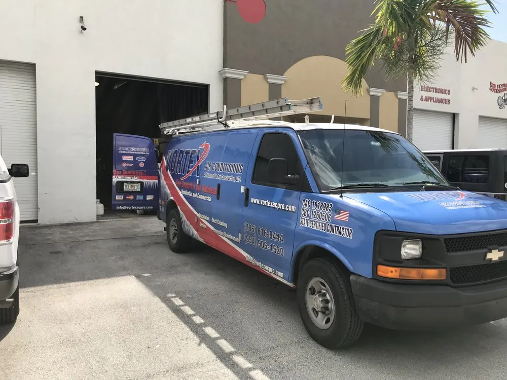 Slide of Vortex Air Conditioning