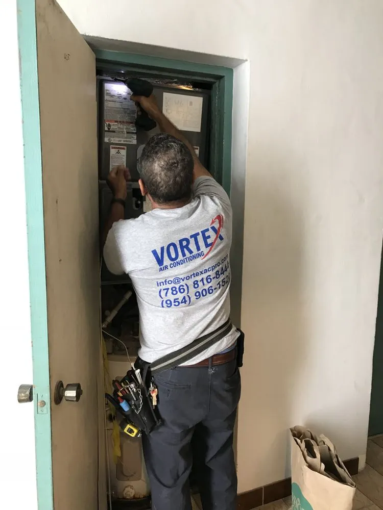 Slide of Vortex Air Conditioning