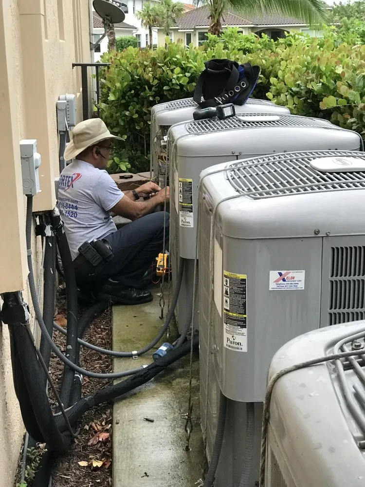 Slide of Vortex Air Conditioning