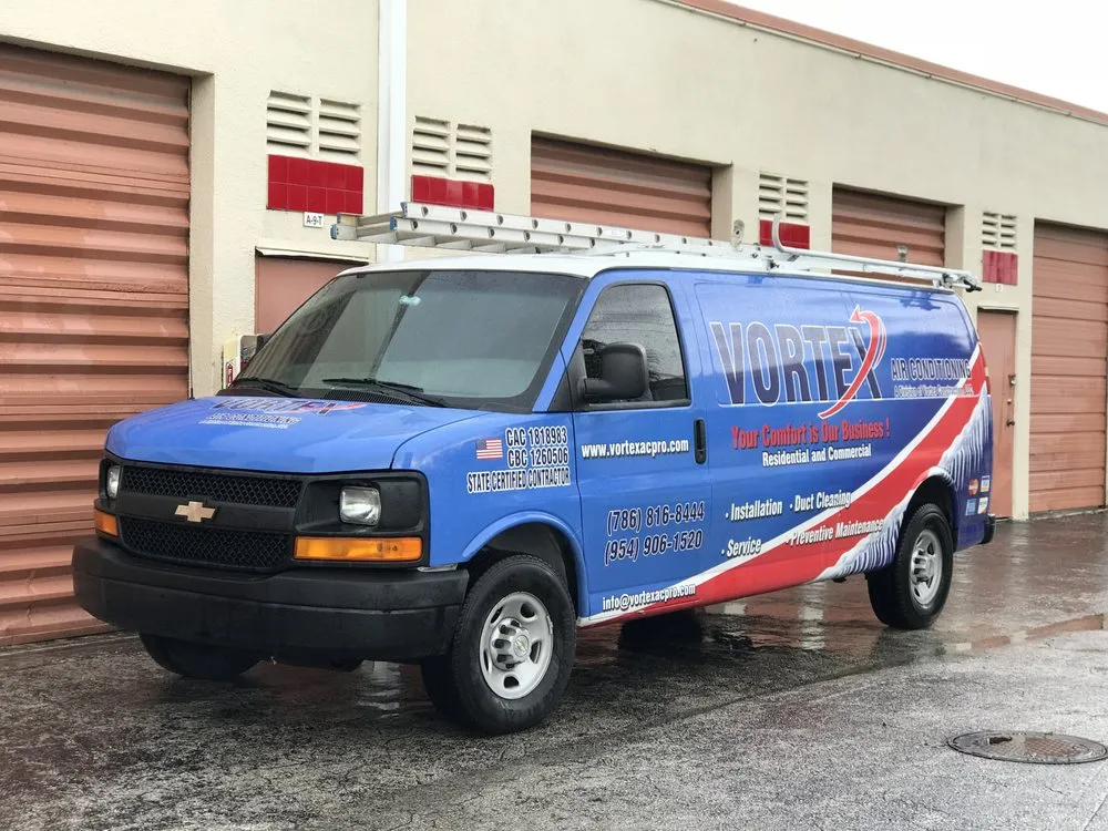 Slide of Vortex Air Conditioning