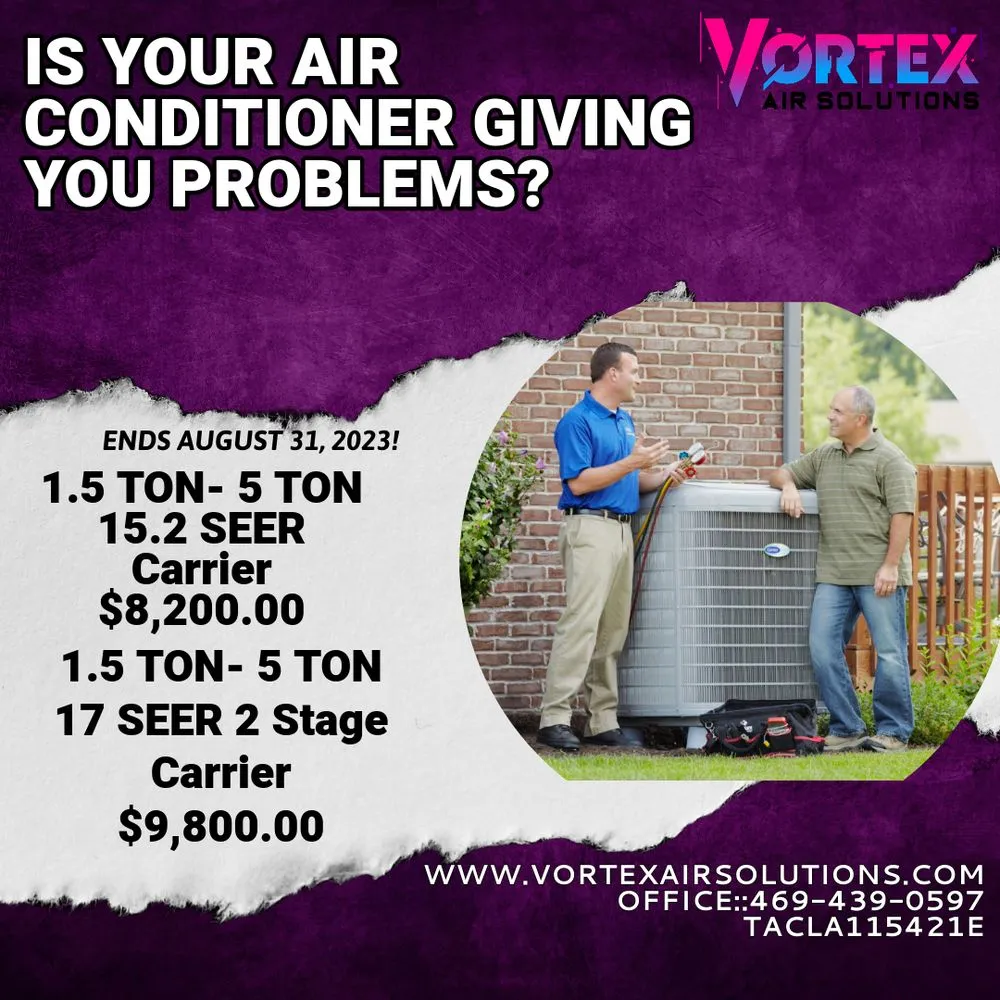 Slide of Vortex Air Solutions
