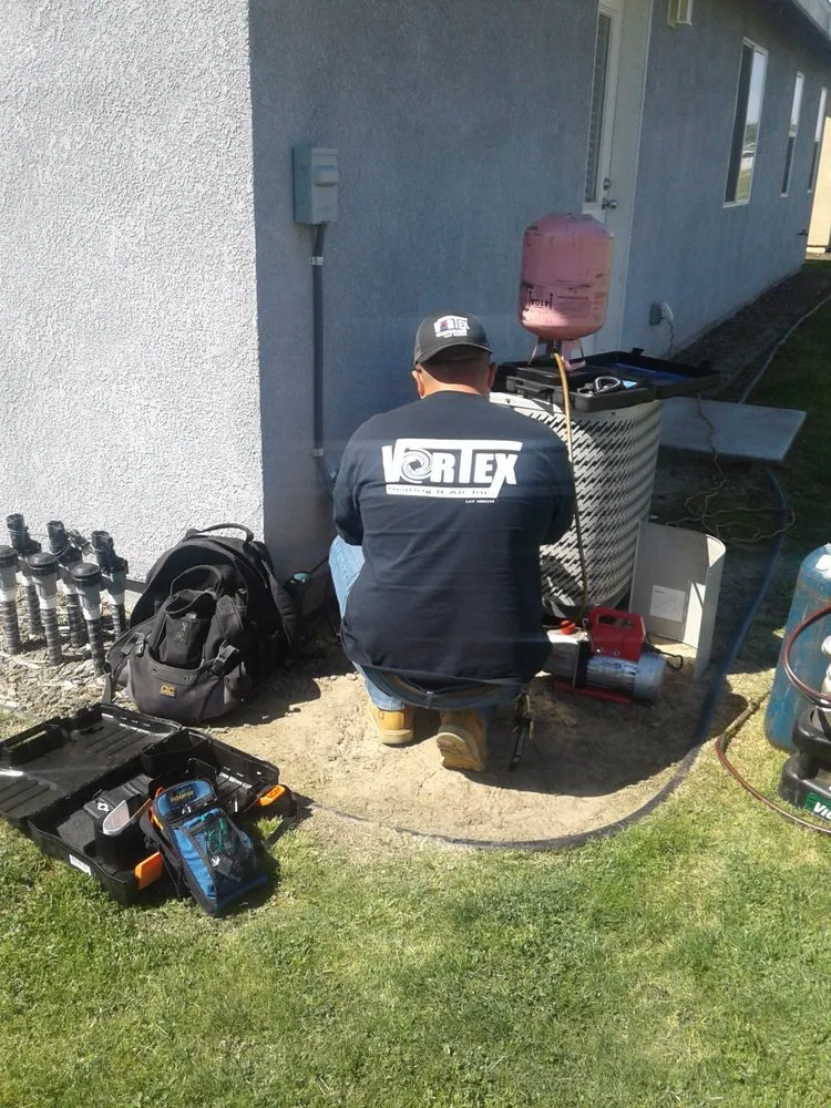 Slide of Vortex Heating and Air