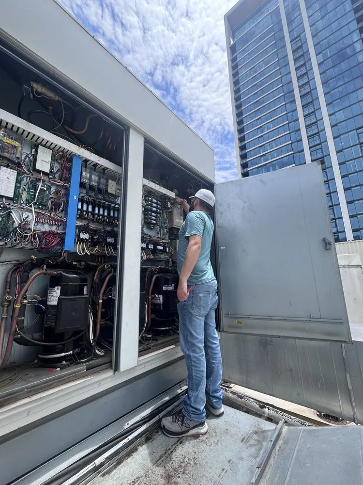 Slide of Vortex Mechanical Services