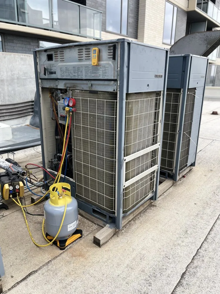 Slide of Vortex Mechanical Services